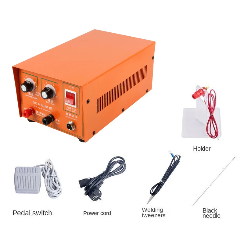 

Jewelry Making Electronic Sparkle Welder Professional Gold Silver Spot Welder Welding Machine 20A Welding Tool