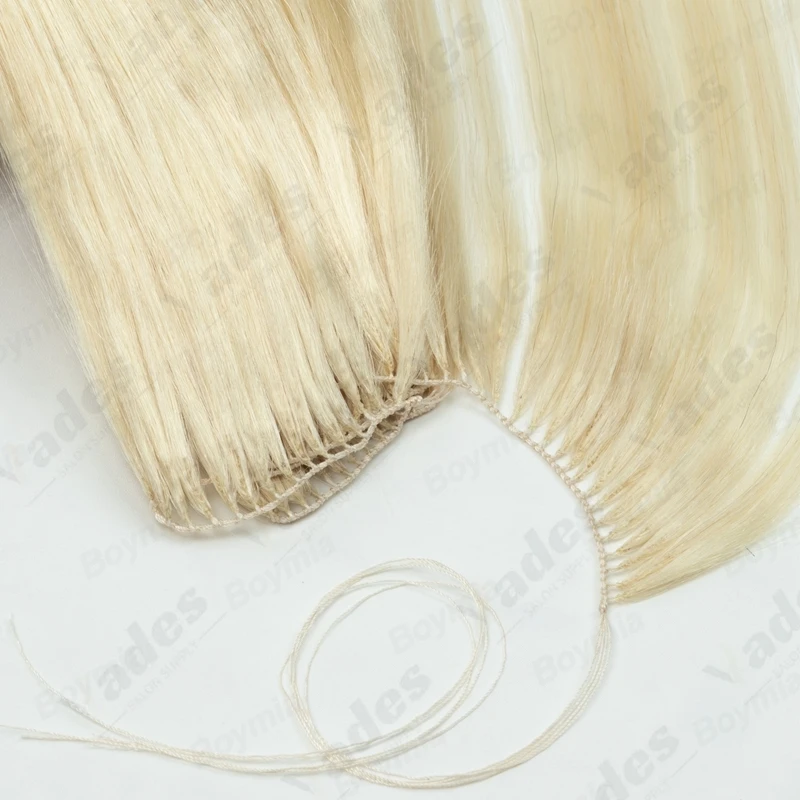 

Наращивание волос из натуральных человеческих волос Feather Hair Extensions, невидимые микро-кольца, 40 см, 100 прядей, для ежедневного использования женщинами