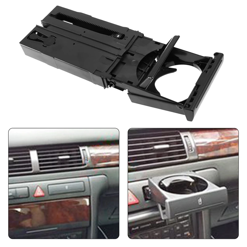 Stretch Fold Cup Holder For AUDI A6 C5 1998-05 A4 98-2002 4B0862534D