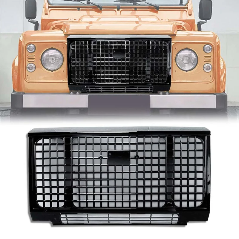 

Applicable ABS Plastic Front Grille Radiator Cover Suitable Defender 90 110 130 1998-2019