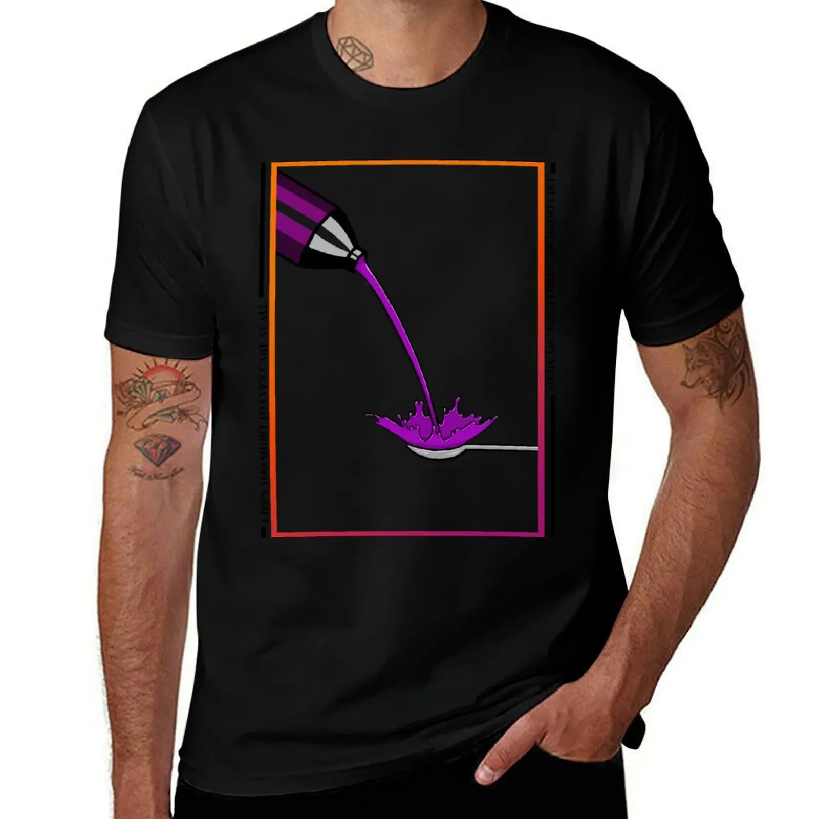 

Cough Syrup T-Shirt Aesthetic clothing plain topping mens t shirt graphic