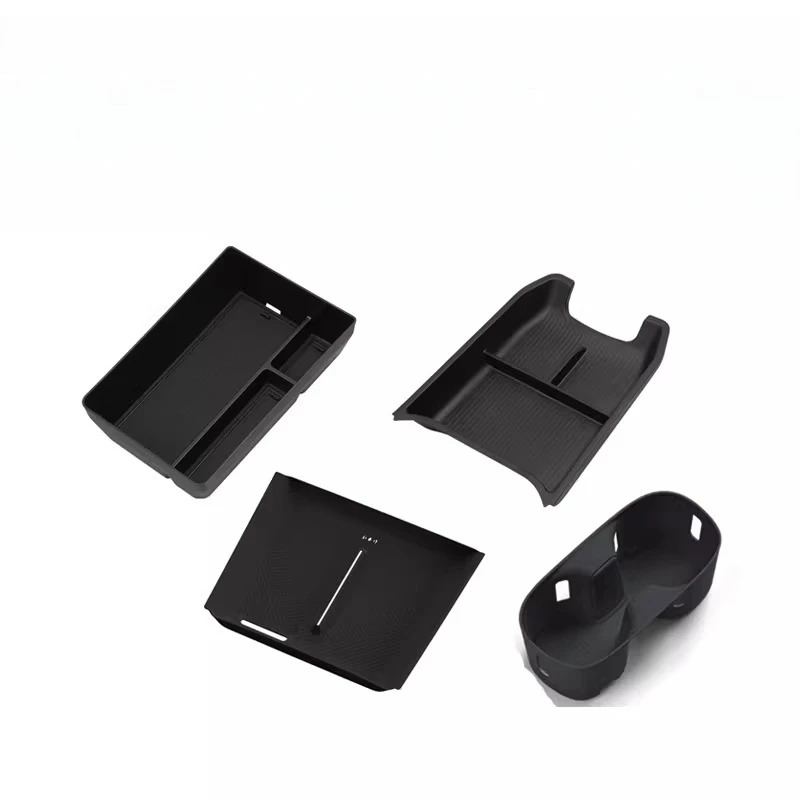 For Deepal S07 2026 Central control wireless charging anti slip silicone pad water cup cover shock-absorbing pad storage box