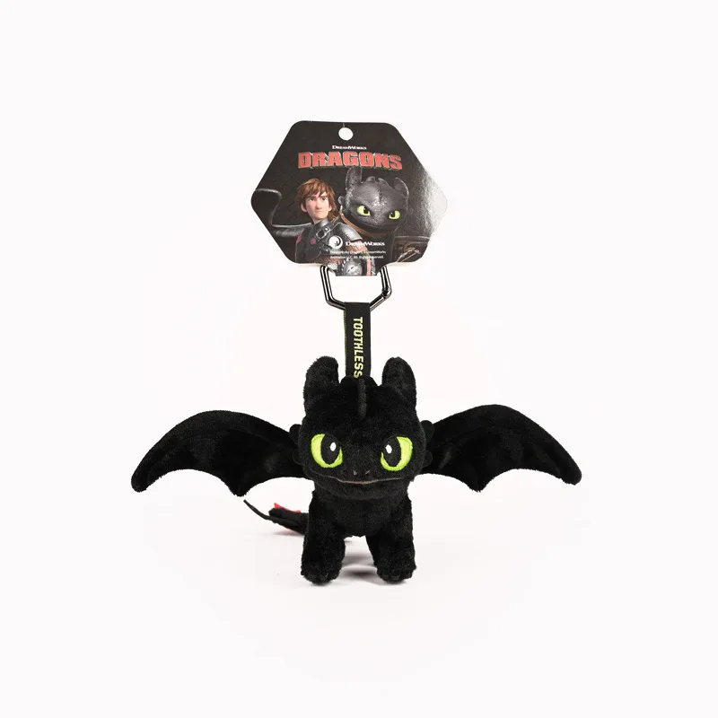 New Potdemiel Toothless Keychain Kawaii Plush Doll Set Coin Purse Ins Korean Student Toy Cartoon Anime Friend Birthday Gift