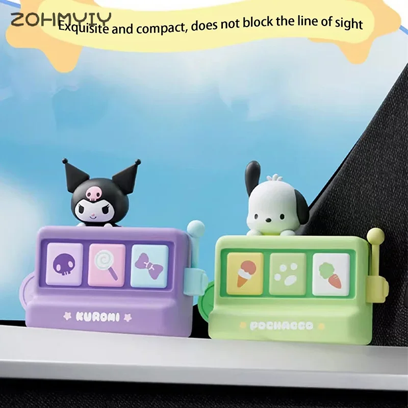 לוח מספר חניה זמני לרכב Sanrio Kuromi Pochacco My Melody Cinnamoroll