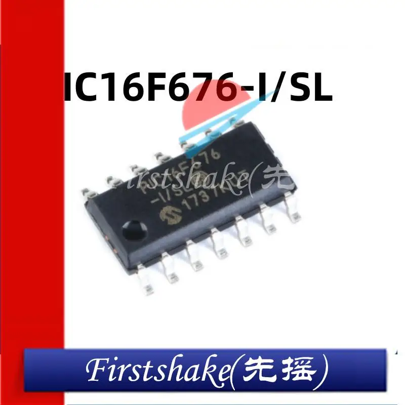 

10Pcs Original PIC16F676-I/SL Patch SOIC-14 Microcontroller / 8-bit Chip