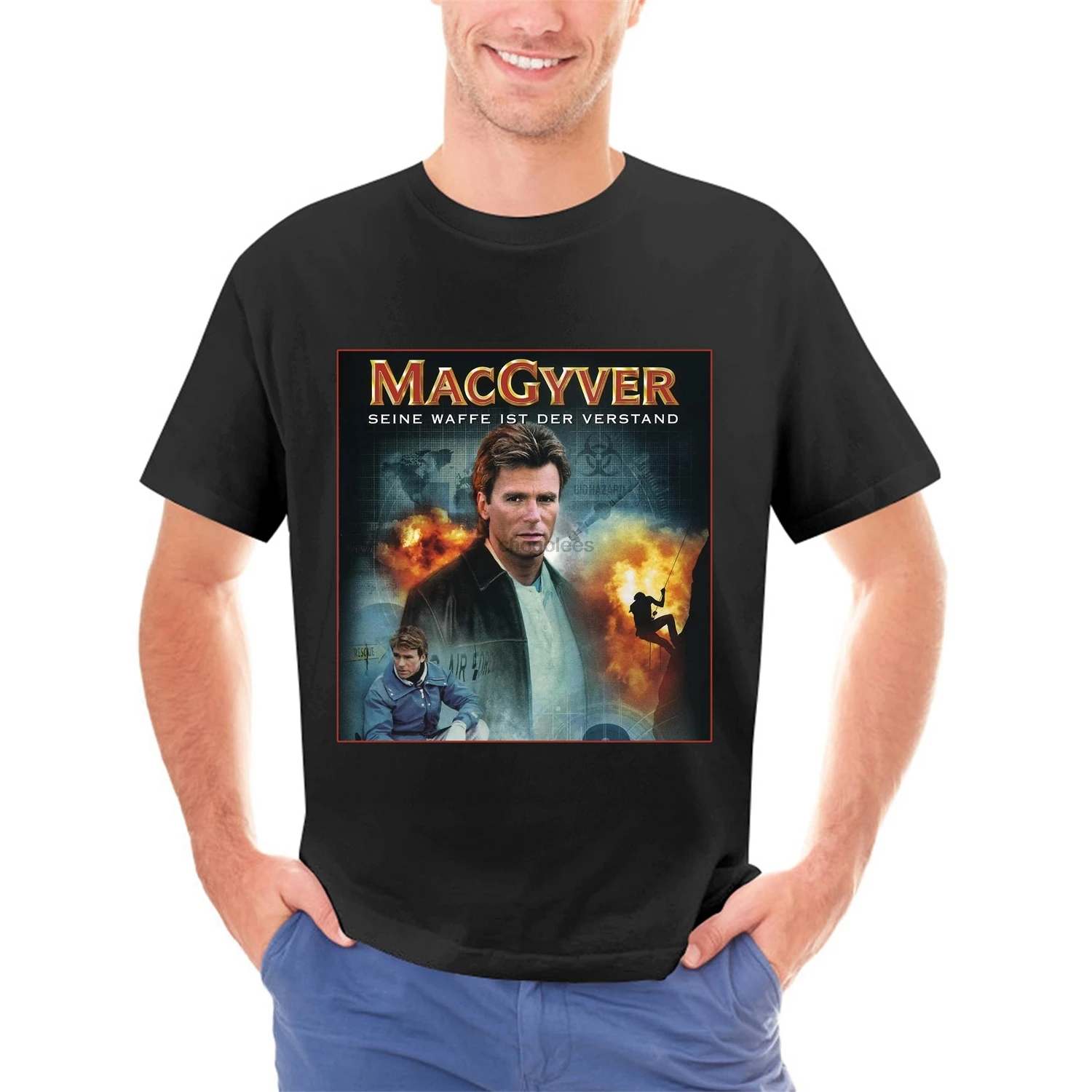 Macgyver 80s Tv Show Fan T Shirt