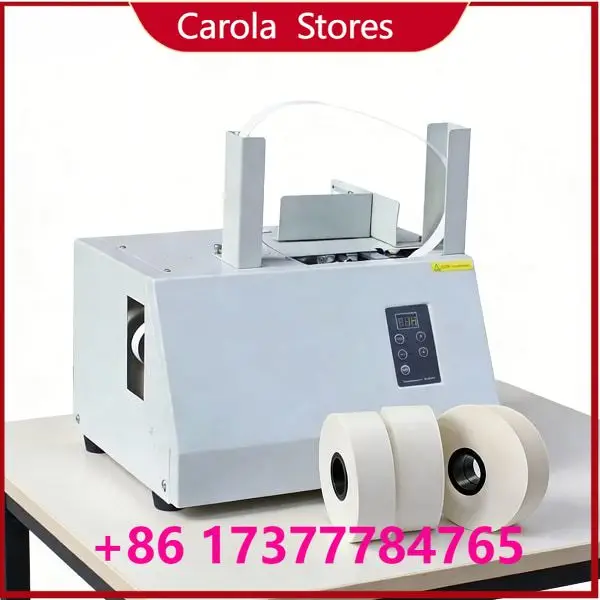 Cost-effective Desktop Automatic Paper Banding Machine, High Speed Silent Strapping Equipment for Paper Tape Packaging