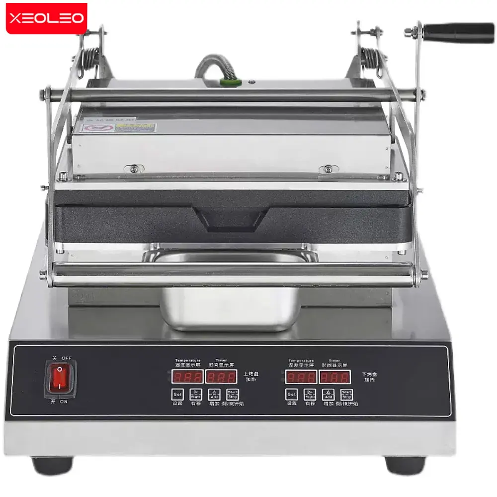 XEOLEO-máquina comercial para hacer tartas de huevo, repostería de 3200W, 30 agujeros, 45MM, antiadherente para hornear