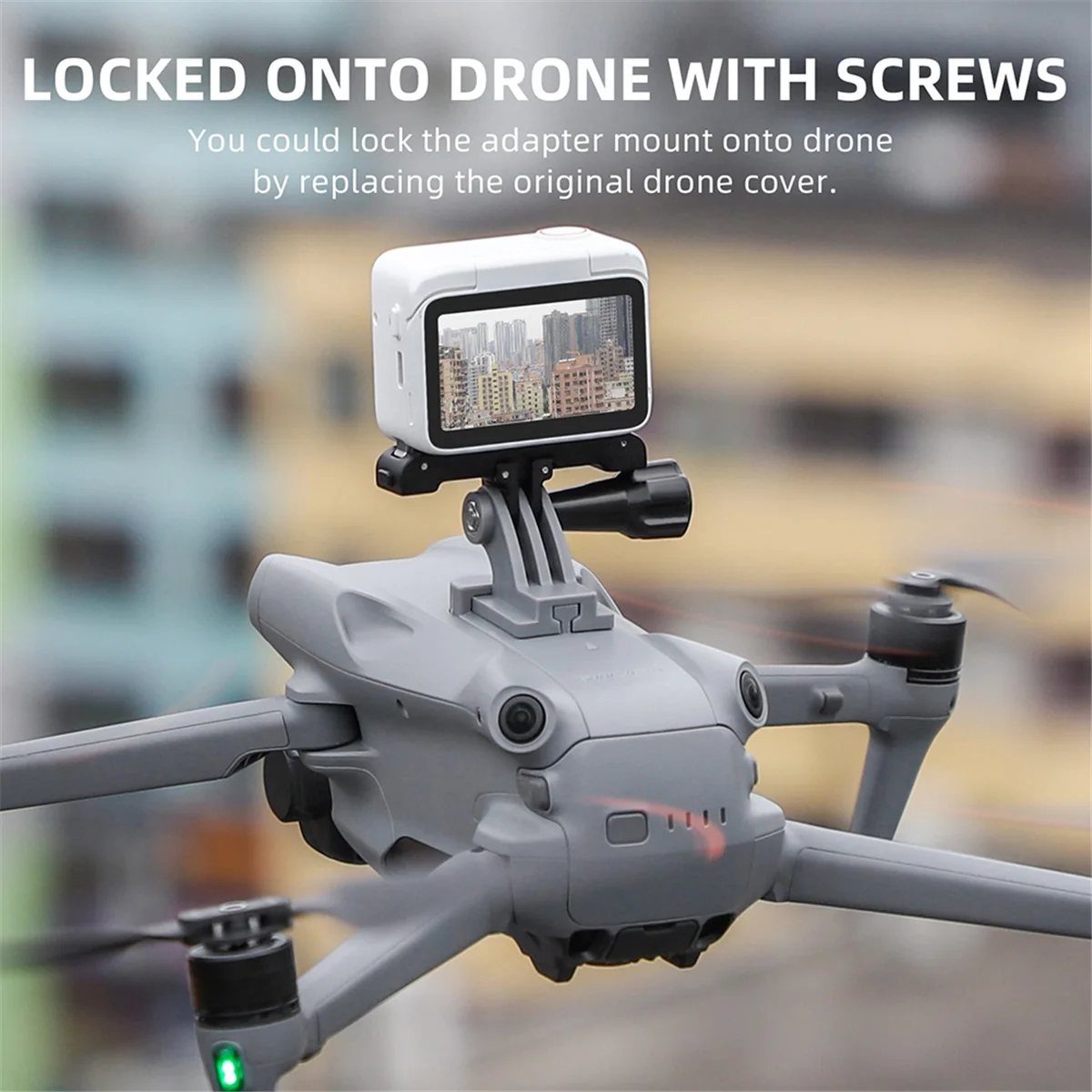 SUNNYLIFE for Air 3 Mount GoPro12/Insta360 GO3 Sports Camera Bracket_BSH