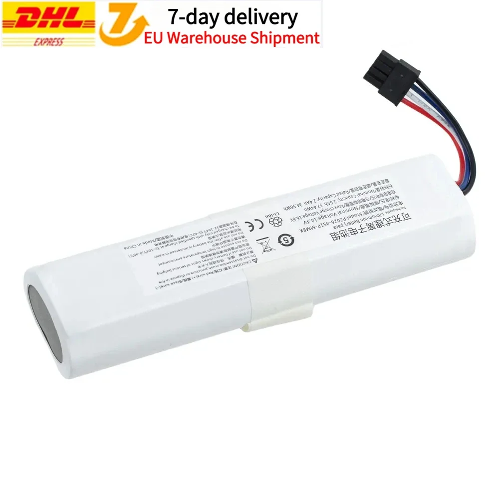 Vacuum Mop 2C XMSTJQR2C/ Trover Robot LDS Vacuum Mop Finder RLS3 Vacuum Cleaner Battery P2026-4S1P-MMBK