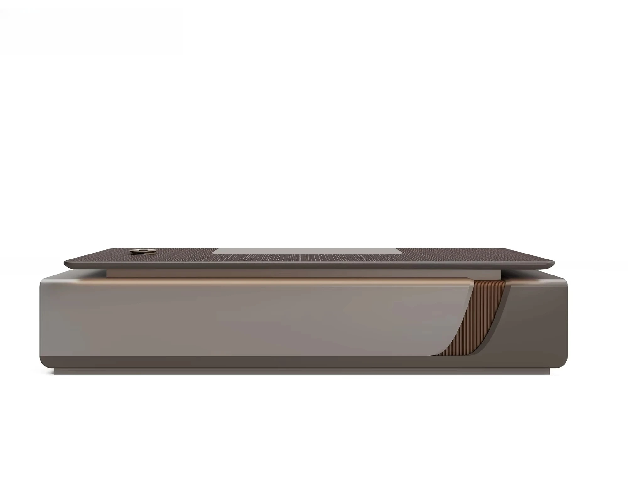 #`Modern L-Shaped Wooden CEO President's Desk with Modular Design for Office Building and School Use