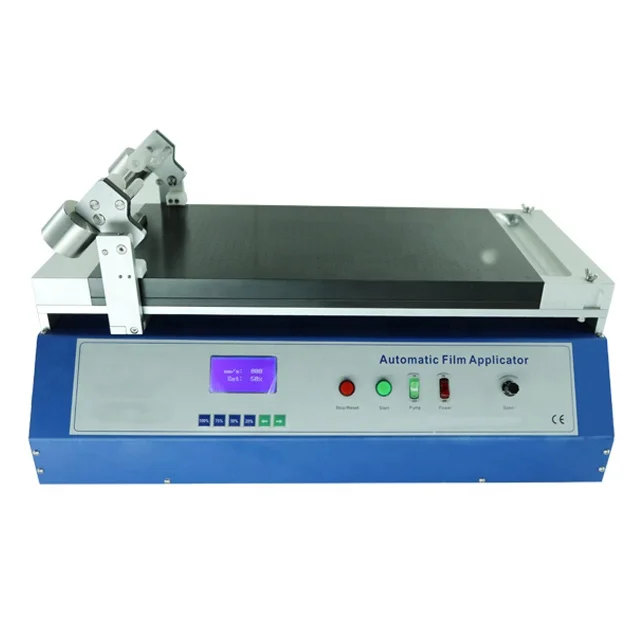 Laboratory Automatic Wire Bar Coating Machine/ Automatic Film Applicator with Vacuum Pump