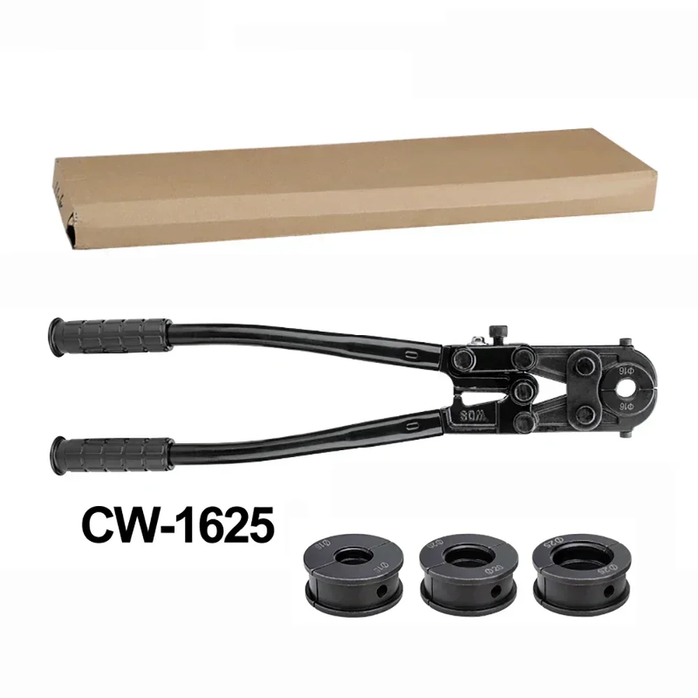 CW-1625 Manual Mechanical Pipe Clamp Wrench Stainless Steel Pipe Vice Pliers For Copper Tube Sleeve Aluminium Plastic