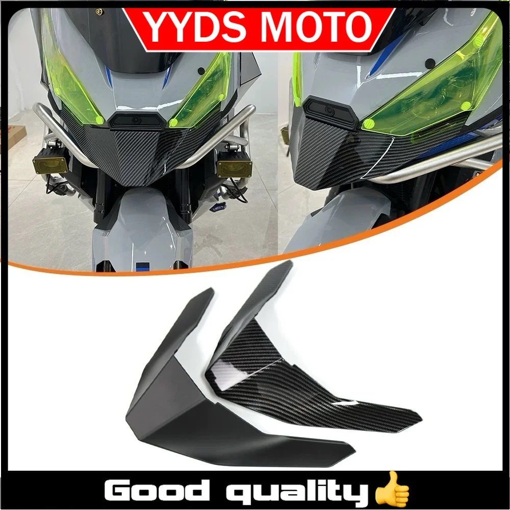 【Good Quality】For ZONTES 368G front lip bird beak competition deflector lower lip fixed wing shark fin for zontes 368g