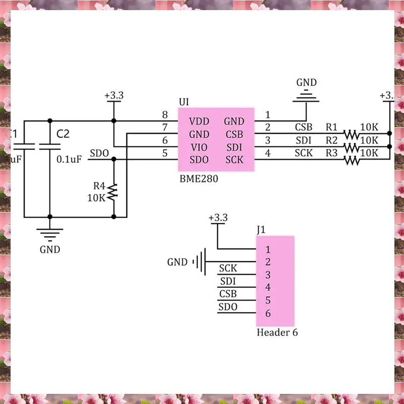 

2025 2 шт. BME280 3,3 В сенсорный модуль атмосферного давления, температуры и влажности, I2C SPI Breakout GY-BME280, 2 шт. BME280 3,3