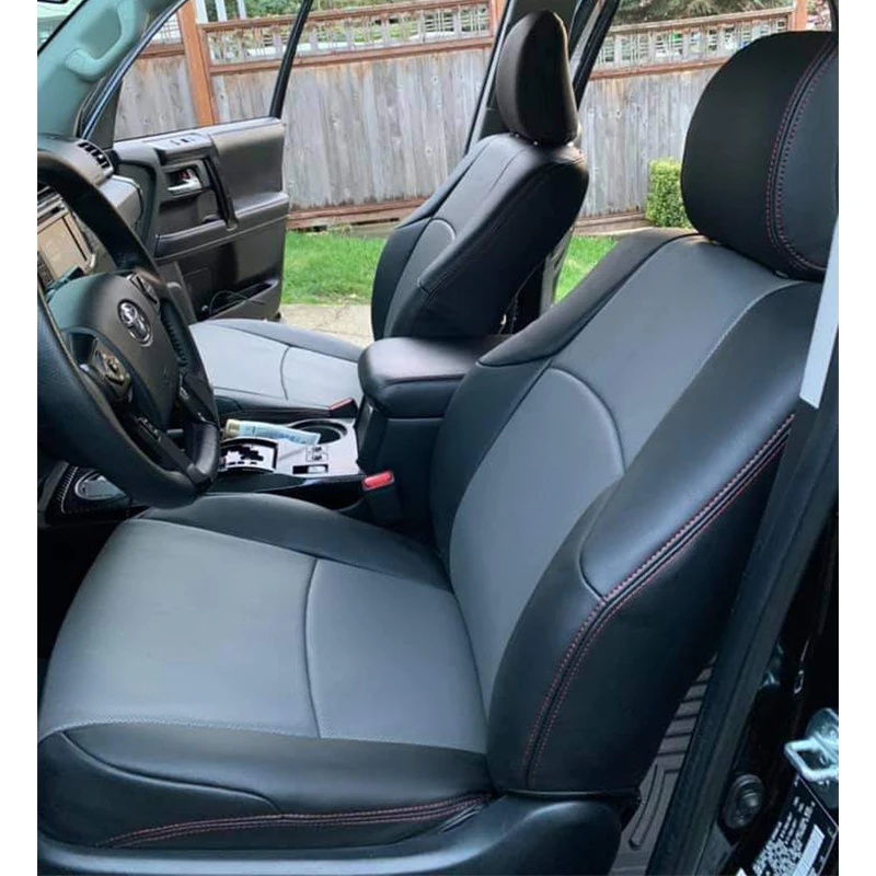 

For 2010-2024 Toyota 4Runner Nappa Leather Custom Fit Car Accessories Seat Covers 5-6-7-8 Seats Full Set