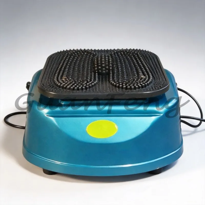 220V 50Hz Electric Foot Vibration Massage Machine, 185W Remote‑Controlled Leg Vibrator for Full‑Body Blood Circulation