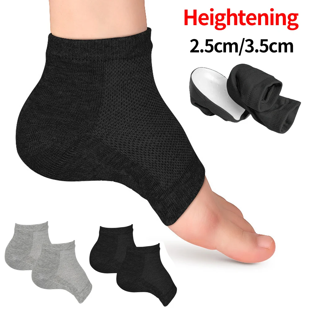 1 para niewidoczne wkładki zwiększające wysokość antypoślizgowe wkładki zwiększające wysokość pięty 2.5CM 3.5CM podnośnik uniwersalne akcesoria
