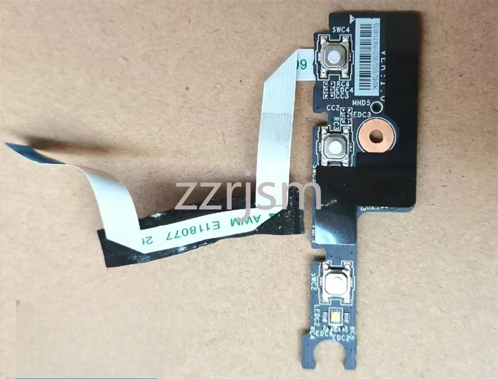 

FOR MSI GL65 GL75 GP75 9SD MS-16U5 MS-16U7 MS-17E5 MS-17E7 Power Button Board w Cable MS-16U5C MS-16U7C MS-17E5C MS-17E7C