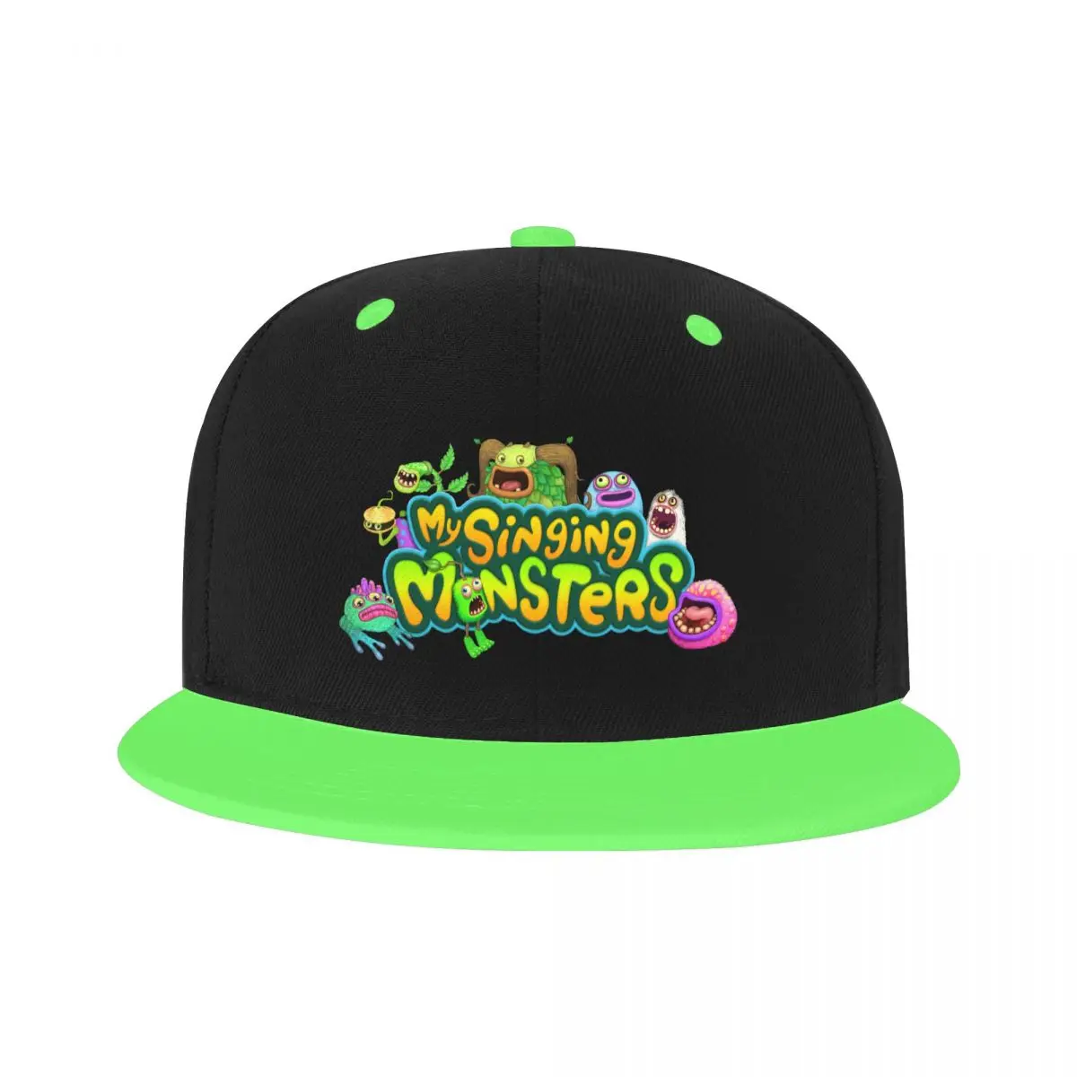 

Custom Classic My Singing Monsters Hip Hop Baseball Cap for Men Women Custom Snapback Adult Dad Hat Spring