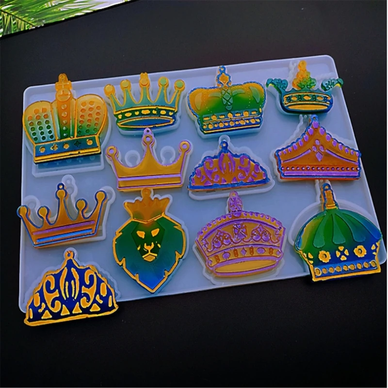 Convenient Silicone Mold for Personalized Keychains Shaped Keyring Molds Dropship