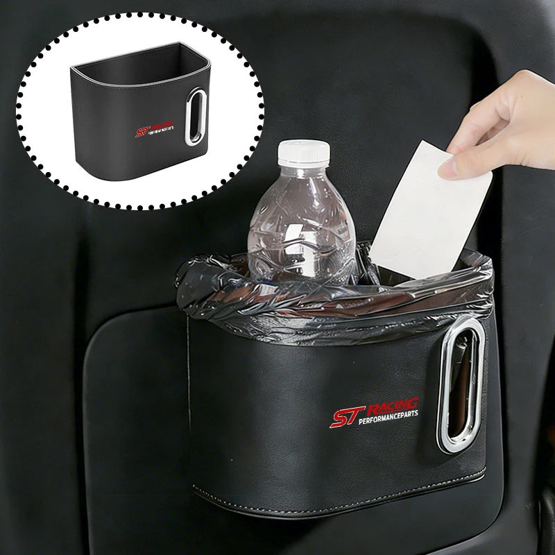 

Car Seatback Tissue Box Paper Towel Holder Napkin Case Accessories For Ford Mustang Edge Mondeo ST Fusion Explorer Focus Fiesta