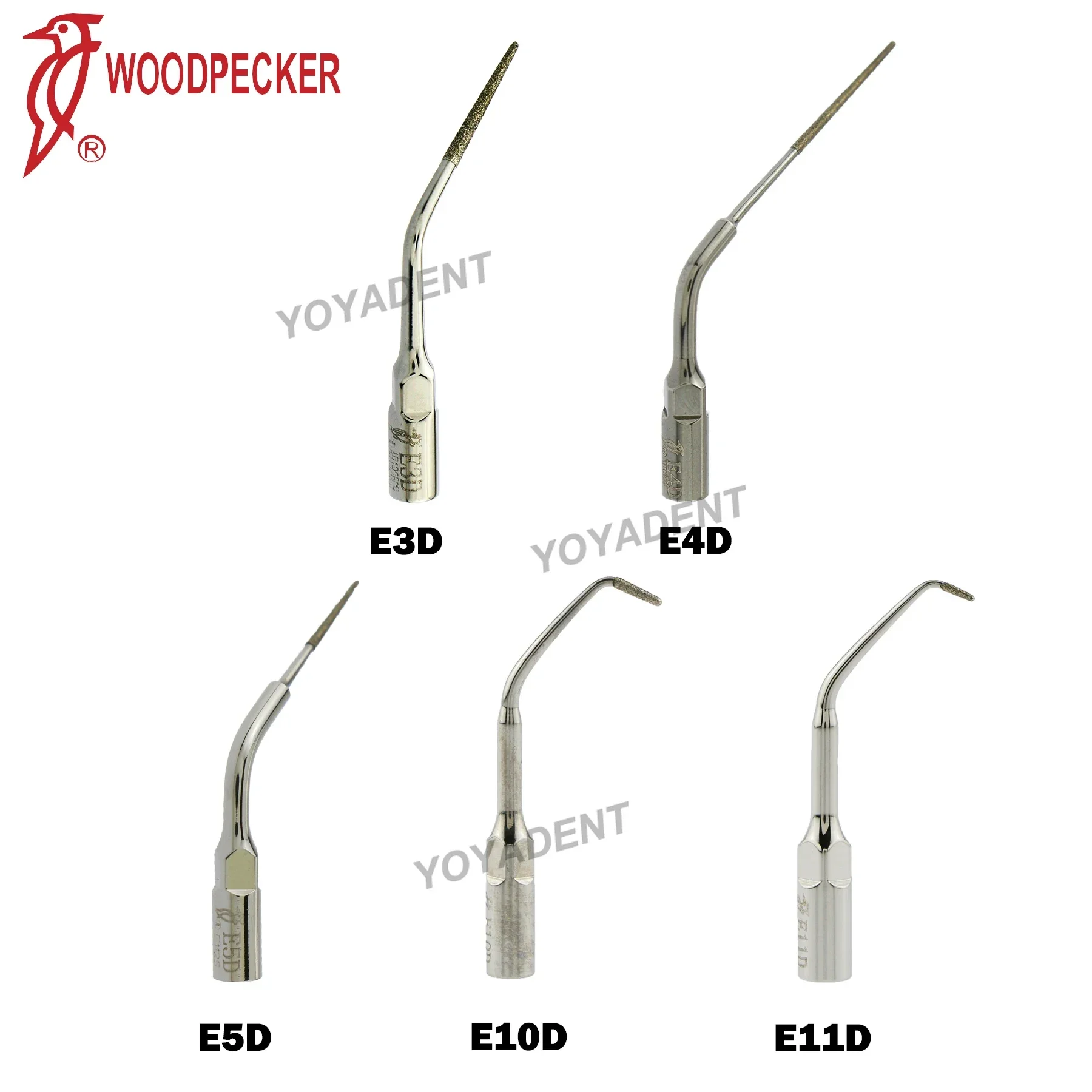 

Woodpecker Dental Ultrasonic Scaler Tip Scaling Tips Root Canal Endodontic Satalec E-Series Fit EMS UDS Scaler Handpiece