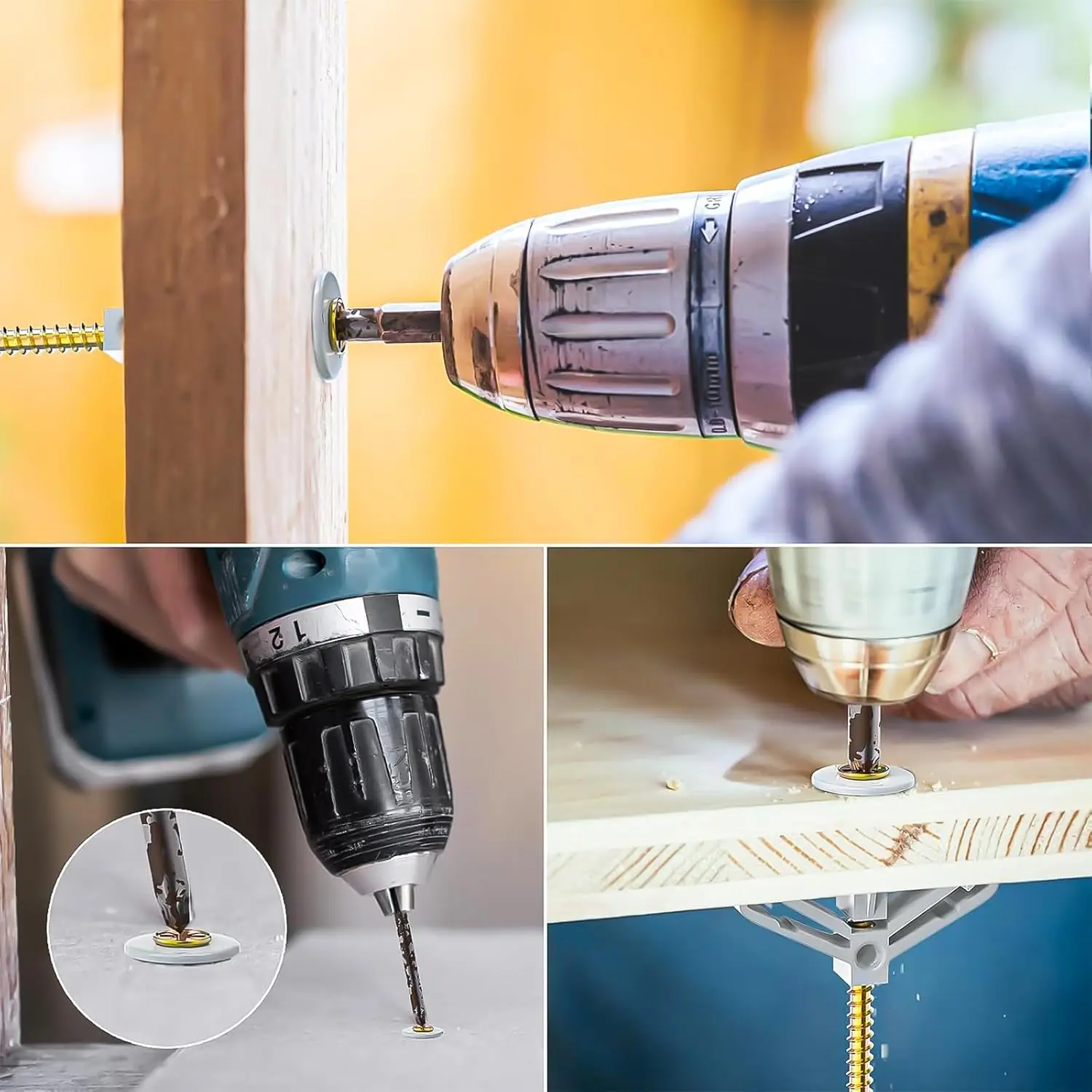 المسامير الجصي مع مسامير المثبتات الحفر الذاتي توسيع المسمار أنبوب دريوال مرساة البراغي السحابة أطقم أدوات الكمبيوتر