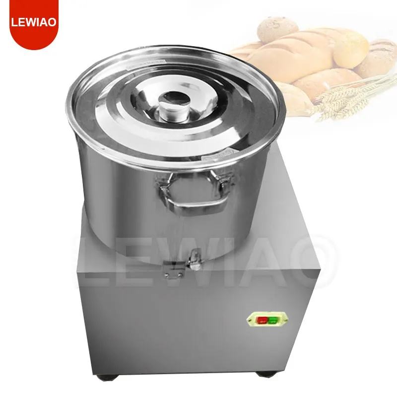 Коммерческий тестомес, тестомес, ведро из нержавеющей стали, 300 кг/ч