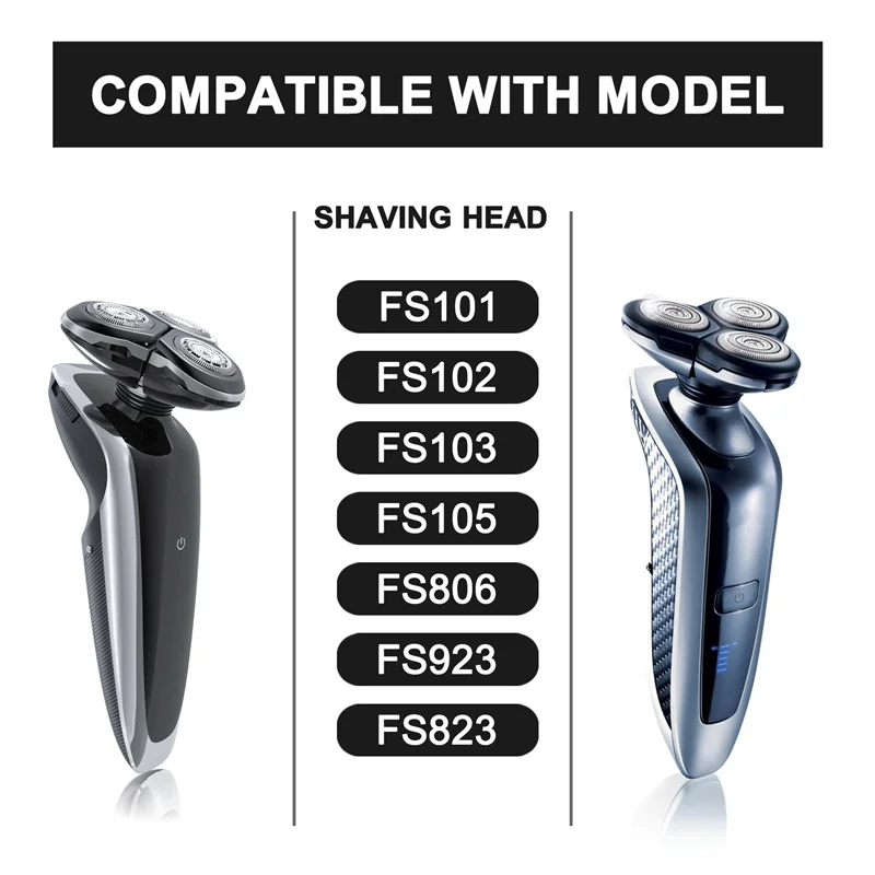 -ESTR Lama di rasoio elettrico Testina di rasoio FR6 di ricambio per testina di lama di rasoio FLYCO FS820 FS820 FS801 FS829