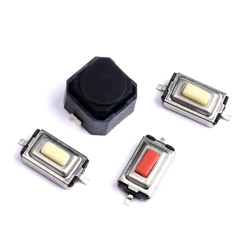 1000pcs Mini Tactile Switch 2x3/3x4/3x6/4x4/6x6mm 2-pin 4-pin Side-press Button Membrane Switch