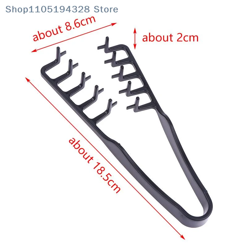 

【DG】Wide-Tooth Hair Styling Comb Hair Seam Comb Styling Bangs Combs Fluffy Hairdressing Tool Hair Root Top For Women Men