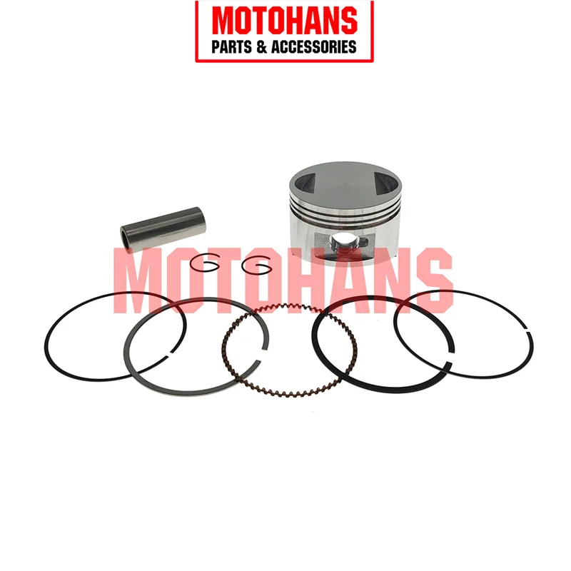 BX1405409 GY6 150CC 57.4MM BORE 15MM PIN PISTON KIT 4T 150CC 157QMJ SCOOTER ENGINE PARTS FOR CHINESE SCOOTERS ATV QUAD