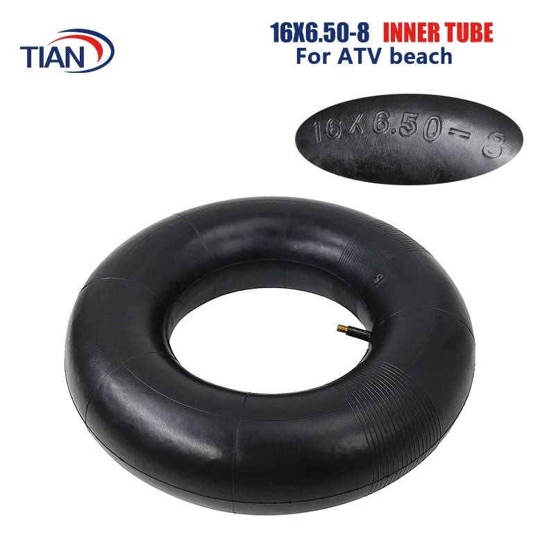 16x6.50-8 Inner Tube 8 Inch Wheel For 16x6.5-8 Sit Down Ride On Turf LawnMower Tractors,Wheelbarrows Snow Blowers, Wagons