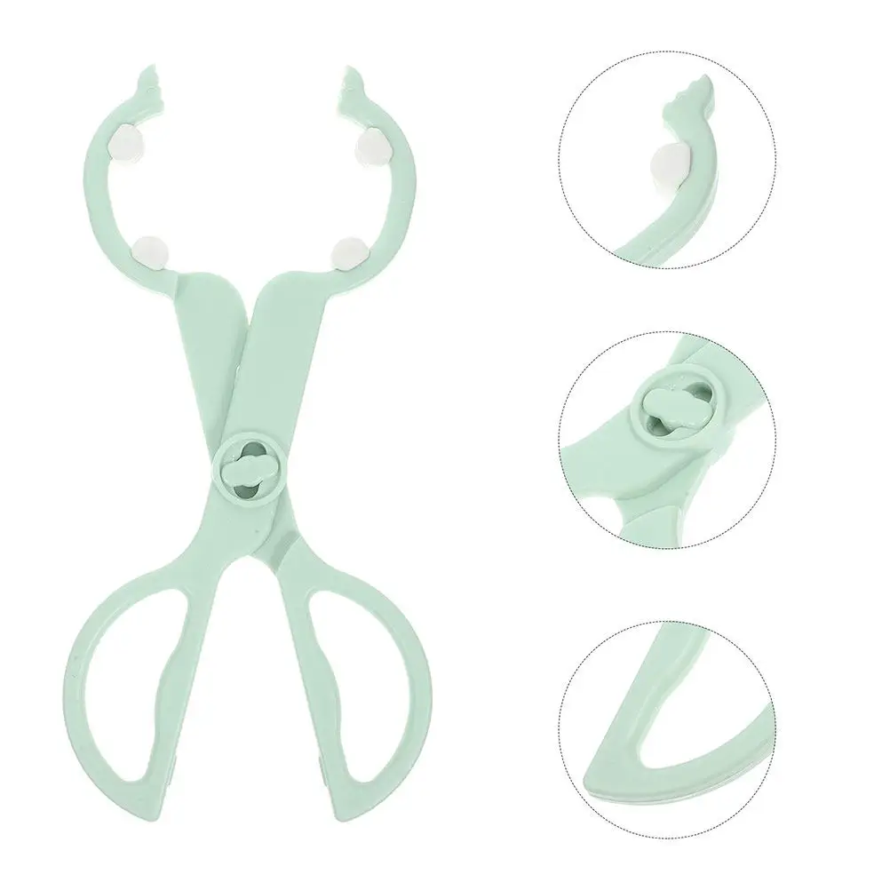 2Pcs Baby Bottle Tongs Multifunctional Heat-Resistant Non-Slip Feeding Tool for Hot Milk Bottles Pacifier Handling Nursery
