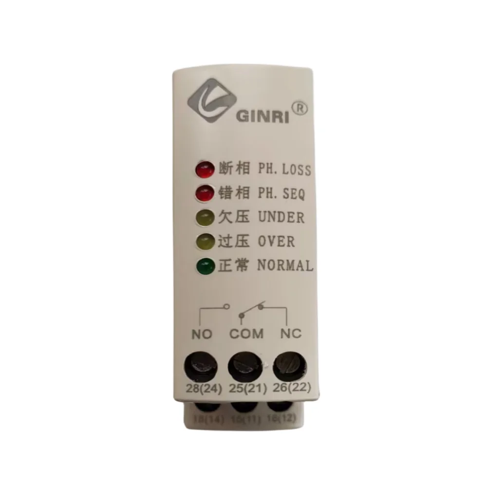 JVRD Phase Failure Protection Relay 3 Phase Voltage Monitoring Relay 220V 380V 440V 460V 480V AC 50/60Hz