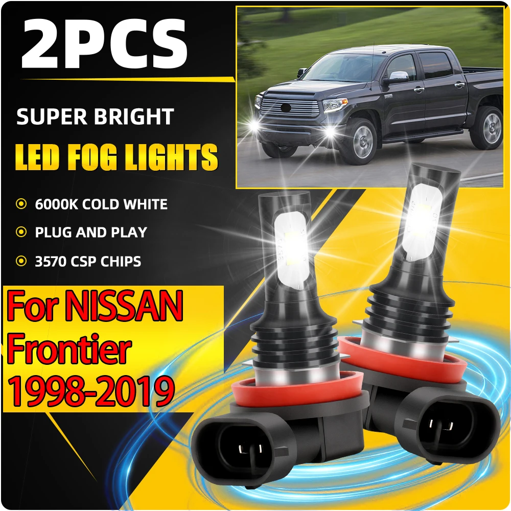 

20000LM H8 H9 H11 Fog Lamps 90W High Power Auto Front Fog Lights For NISSAN Frontier 1998 1999 2000 2001 2002 2003 2004-2019