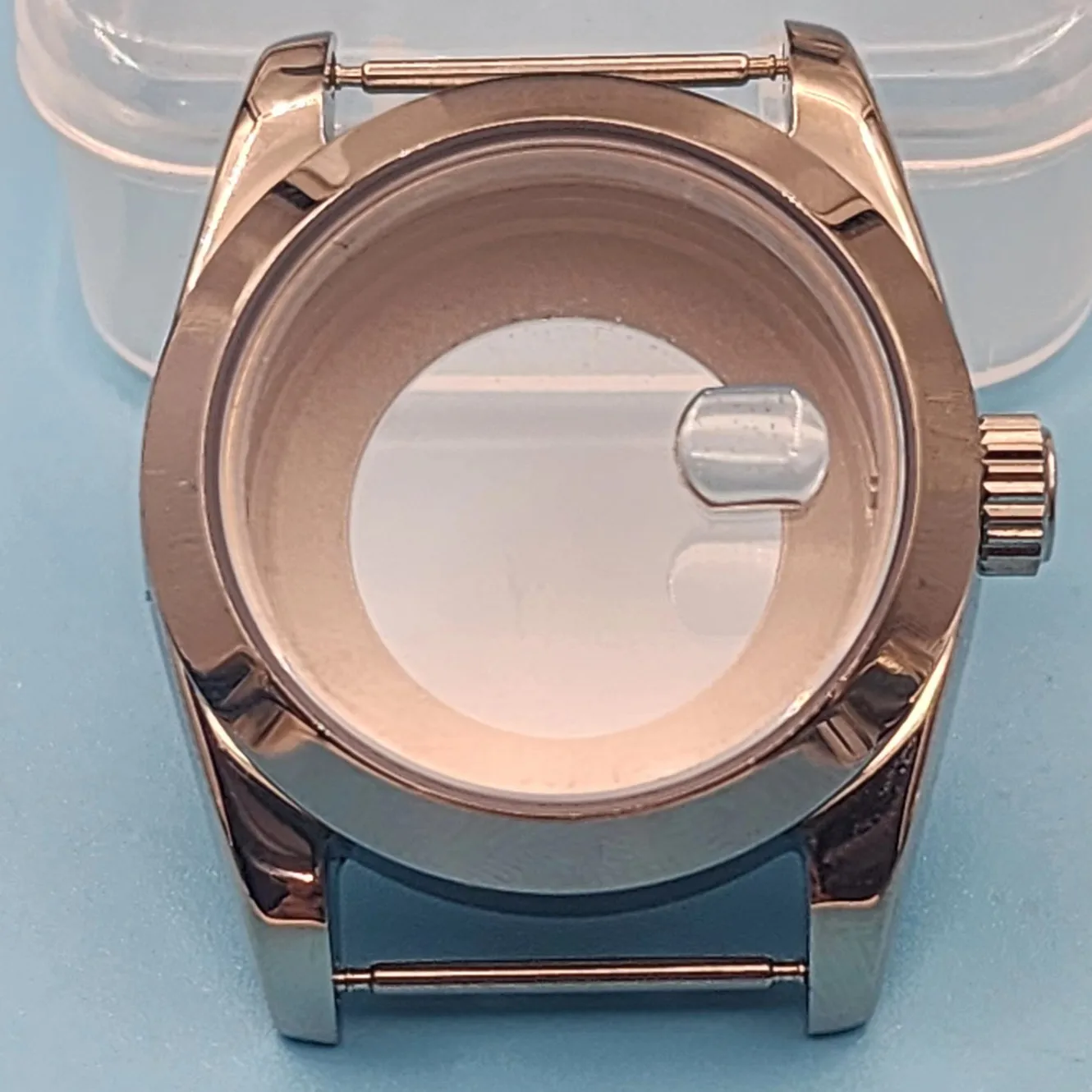 

31mm Sapphire Glass Stainless Steel Watch Case for NH05 NH06 Automatic Movement Woman Watch