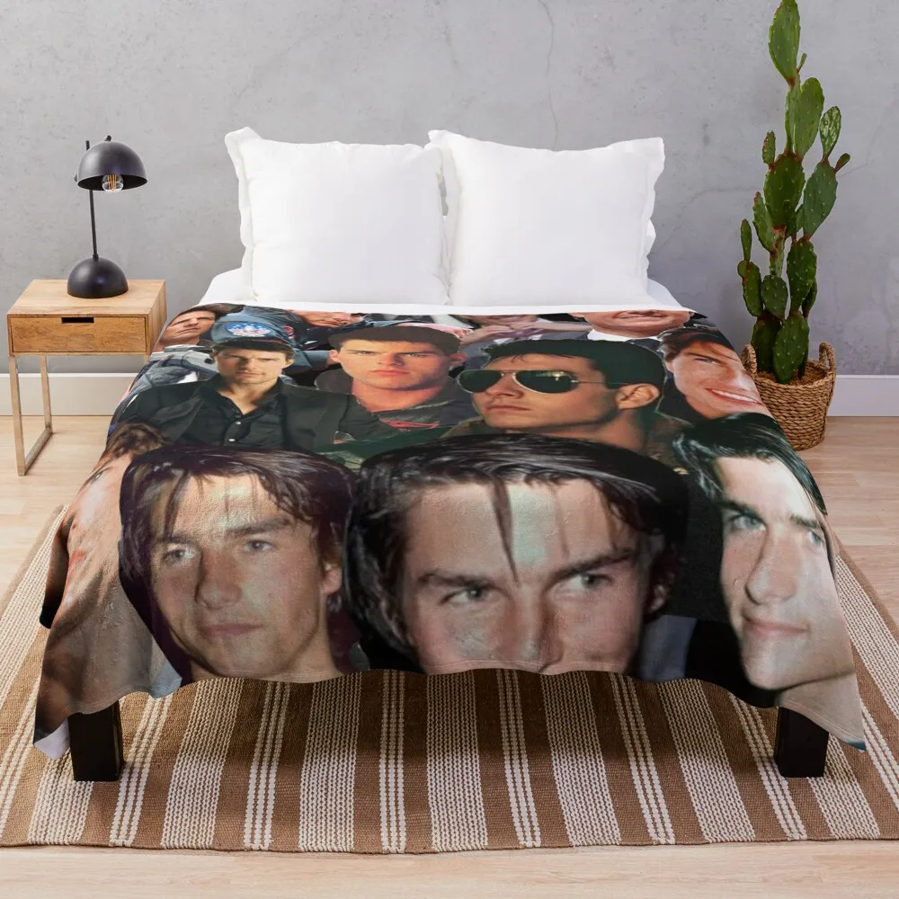 

Tom Cruise Throw Blanket Comforter Luxury Thicken decorative Blankets