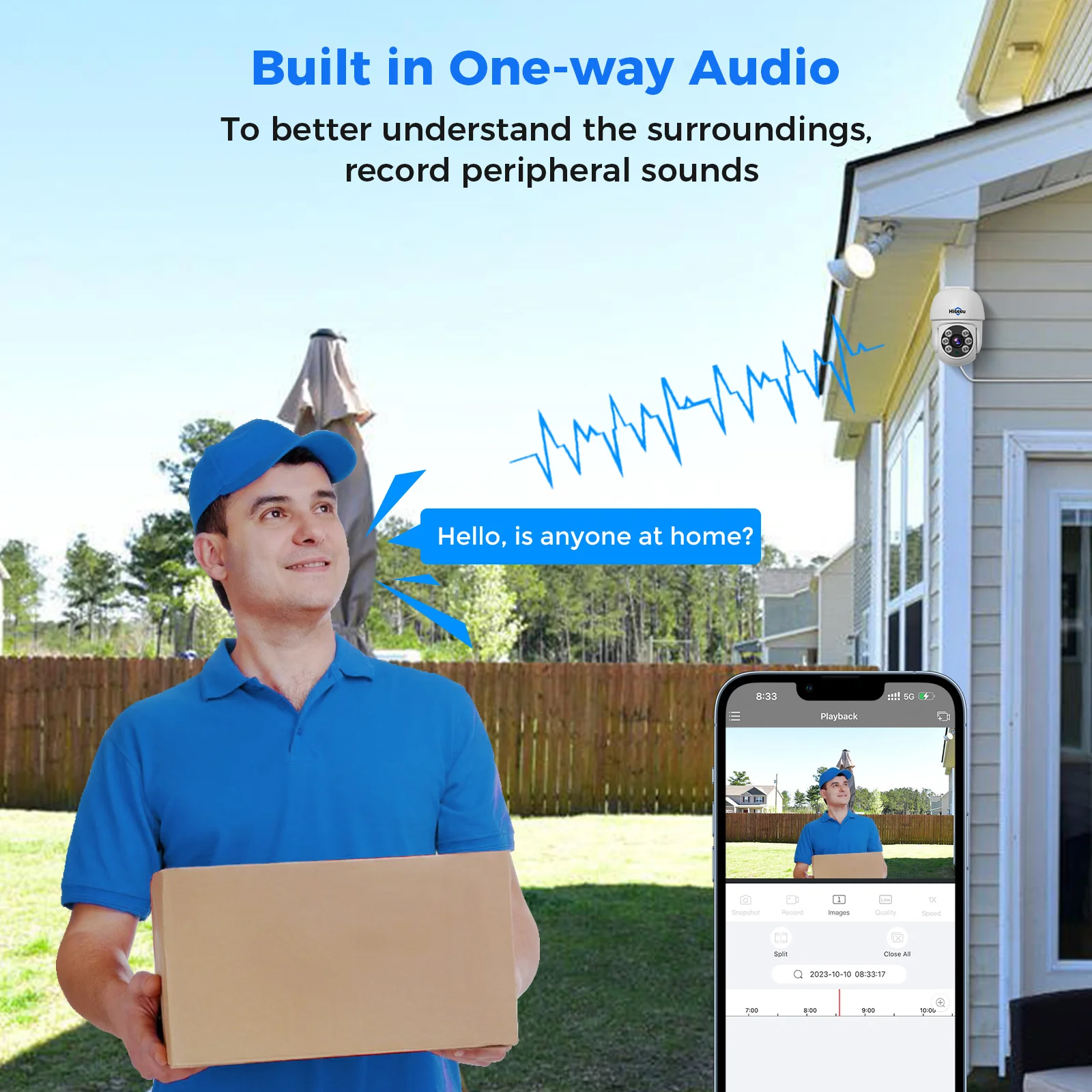 رؤية ليلية AHD مع صوت 8CH 5 في 1 DVR Ai Technology 5MP خارجي عالي الدقة سلكي DomeCCTV Kit IP نظام كاميرا أمان تناظري Ptz #6