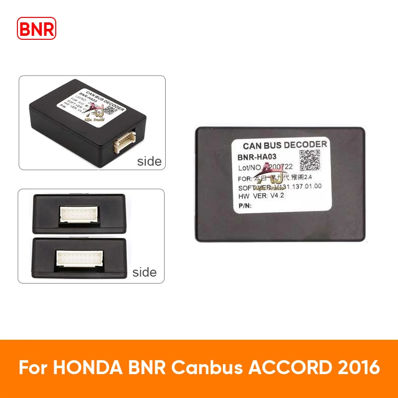 MAMSM For HONDA BNR Canbus ACCORD ODYSSEY AVANCIER Car Radio Raise CANBus Box Decoder CAN Bus Decoder Adapter