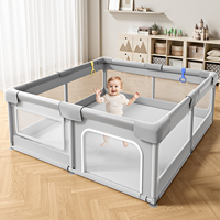 Large Baby Playpen for Children with Foam Protector Baby Playground for 0~6 Years Old Kids Ball Pit Playpen Indoor Baby Safety F