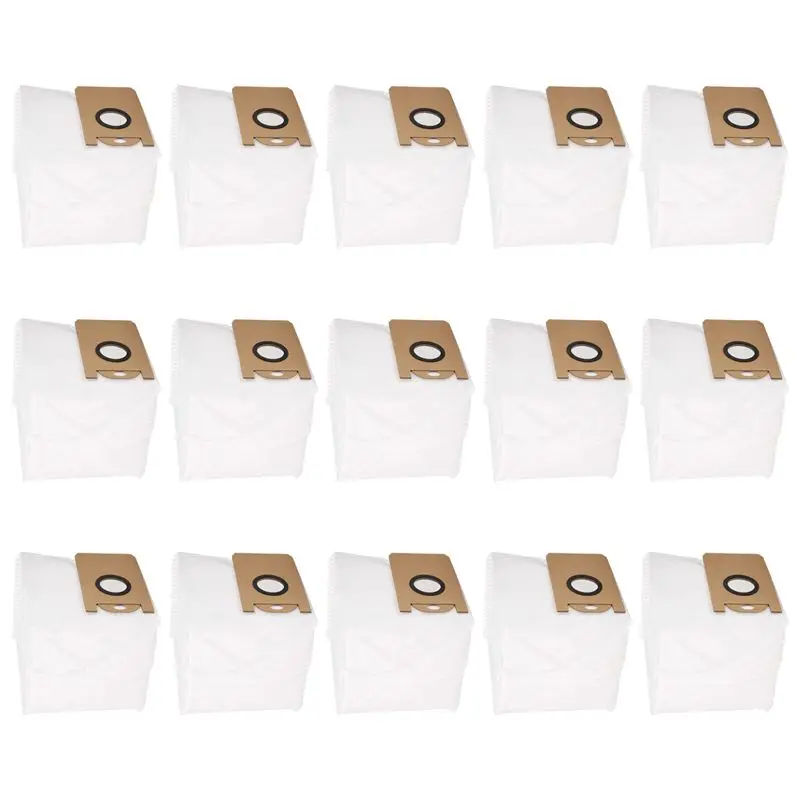 ABNM 15 Pcs Replacement Garbage Bag For Uoni Vacuum Cleaner V980 MAX /V980 PLUS Accessories Dust Bag Paper Bag