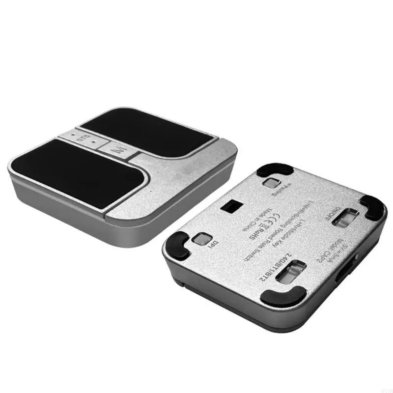 Square Mouse Two Mode Bluetooth-compatible Ergonomic Comfort Multiple Function Button Universal Compatibility 