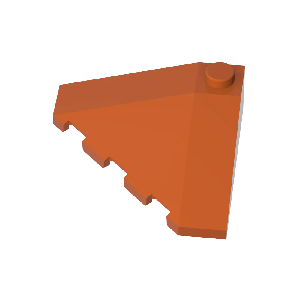 Eske Kouri Onderdelen Bouwstenen Bakstenen GDS-2199 Technische Wedge Schuin 3x3x2 compatibel met lego 43708 kinderen Assembleert