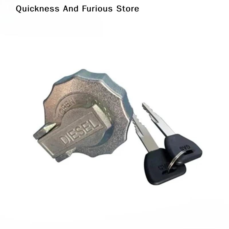 【MO】Universal Gas Tank Cap Locking  Fuel For NPR NKR NQR Truck, Anti-Theft Security Replacem