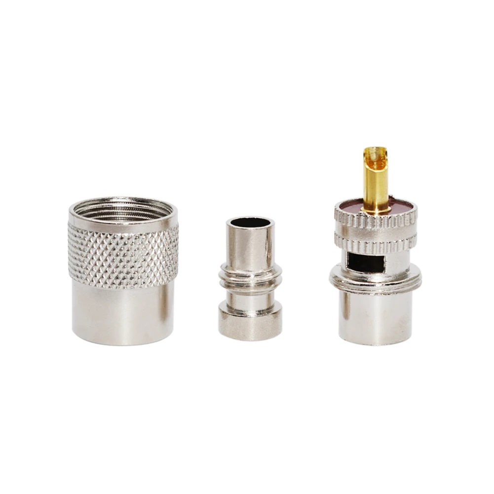 ABRW-20-Pack PL259 Solder Connector Plug With Reducer For RG8, RG-213 Coaxial Coax Cable
