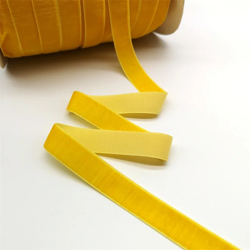 5 Yards 6-25mm Samtband für Hochzeits- und Partydekoration, Handgemachtes Band für Geschenkverpackung, Haarschleifen, DIY Weihnachtsdekoration