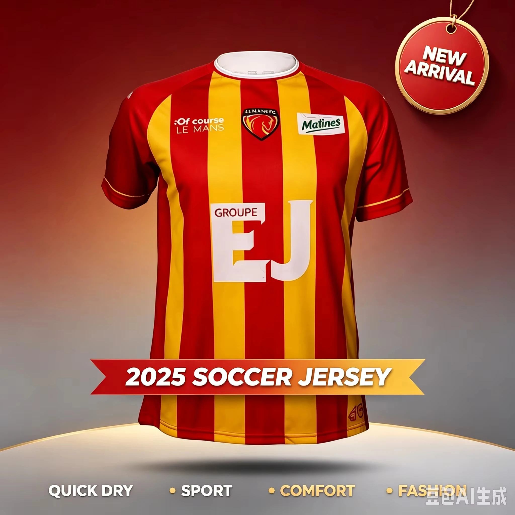 Sports Equipment Jersey - Le Mans İç Saha ve Dış