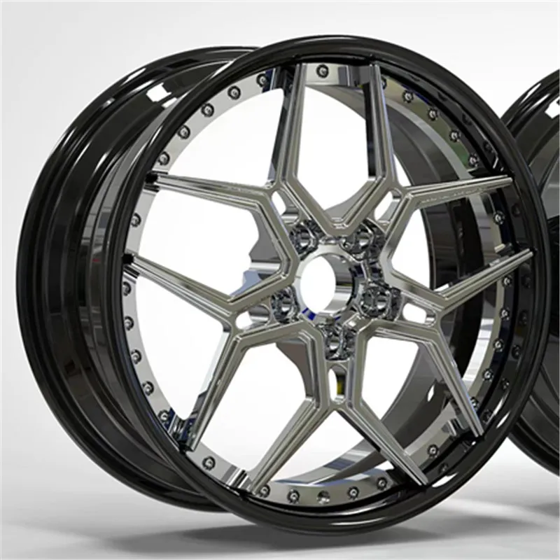 

Black 2 Pcs Step Lip Forged Alloy Passenger Car Wheel Rims Size 17inch 5x1143 for LINCOLN Town Car (1998-2002)